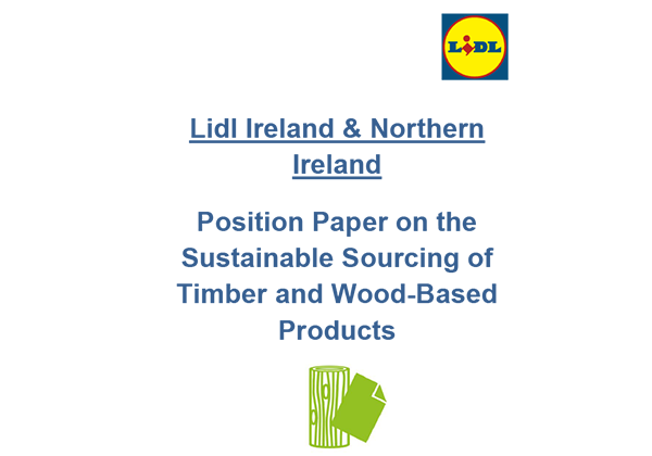Position Paper on the Sustainable Sourcing Timber and Wood-Based Products