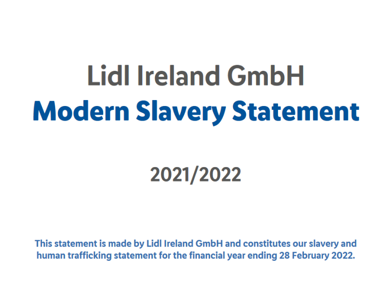 Modern Slavery Statement